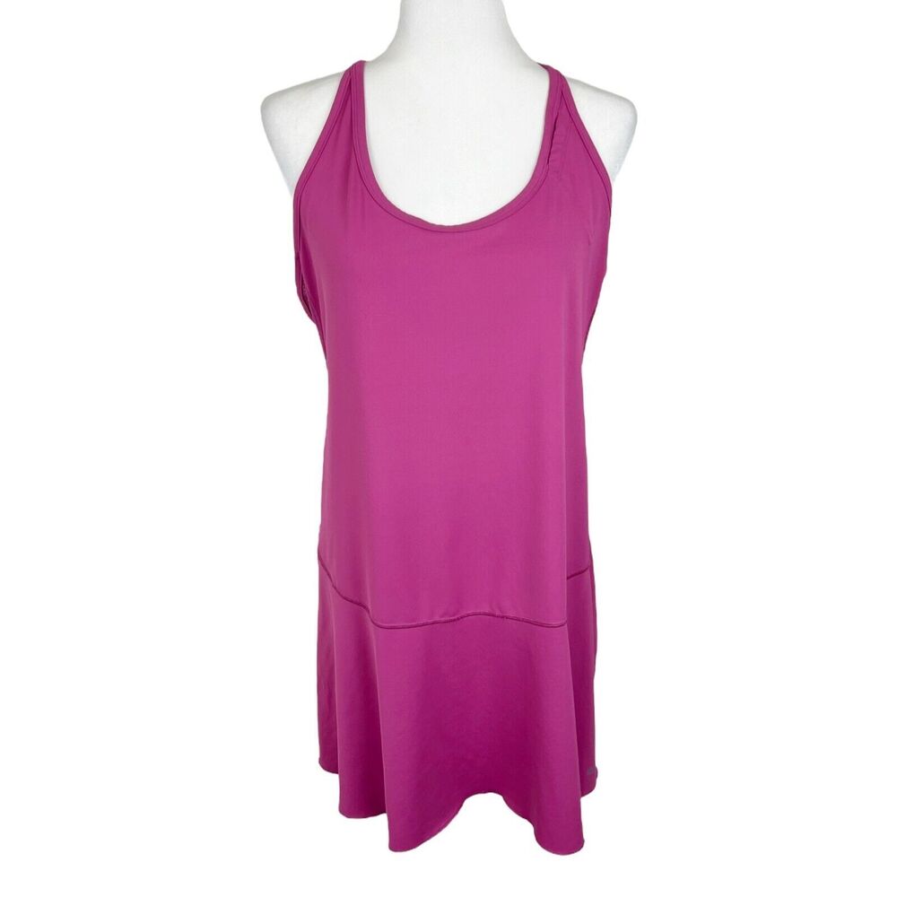 Patagonia Dress Women Extra Large Pink Tank Sleeveless Stretch Active Athleisure